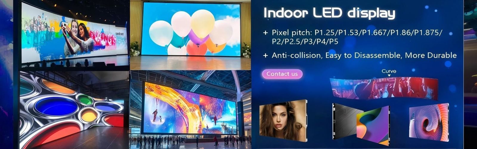 Display LED creativo
