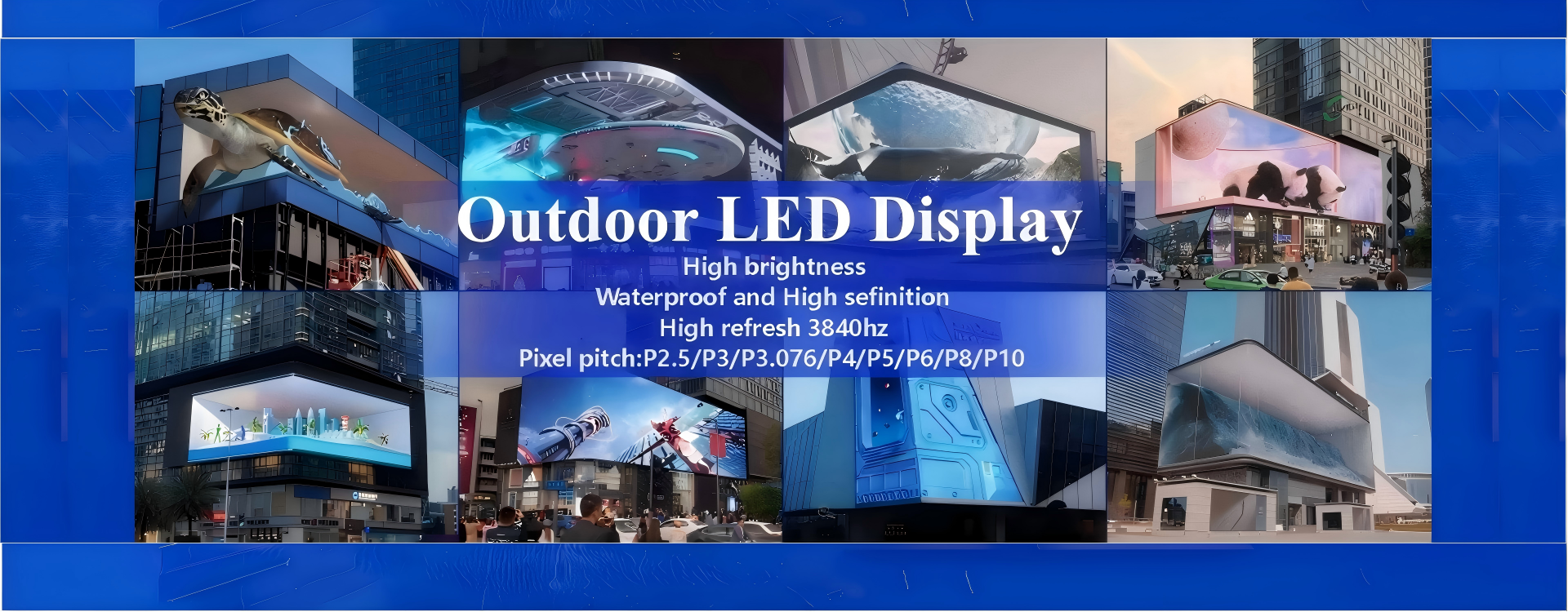 Qualità Display a LED pubblicitario esterno fabbrica