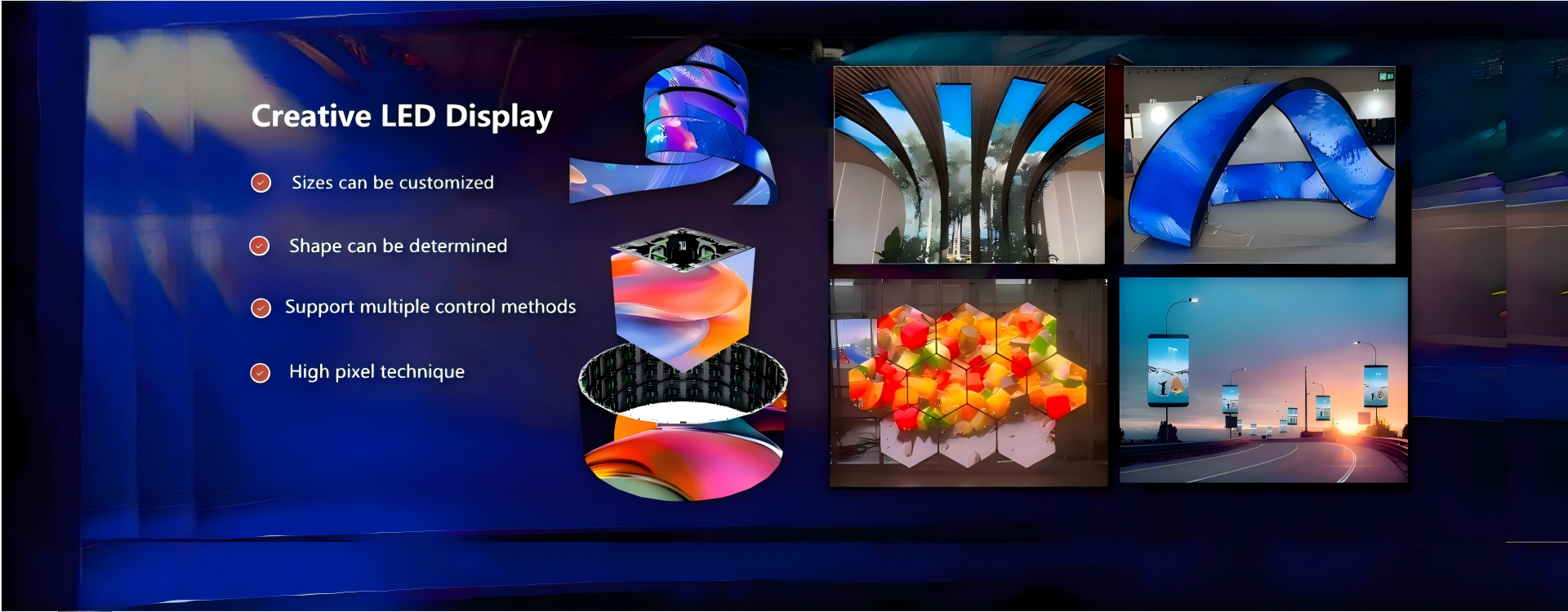 qualità Esposizione di LED dell'interno fabbrica