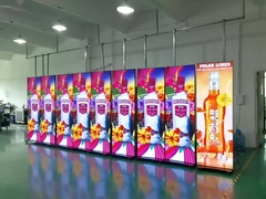 Display di poster a Led Display portatile digitale pubblicitario poster schermo specchio