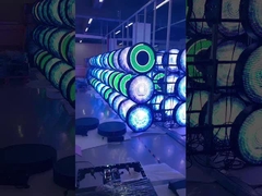 Round led display