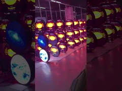 Controllo WiFi Display LED rotondo esterno a doppio lato 600 mm P4