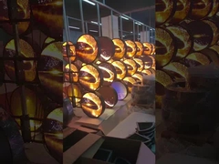 P41921 Display a LED Logo personalizzazione Circolo schermo esterno Display a LED rotondo