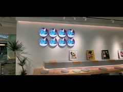 Display LED circolare interno di 512 mm di diametro P2 per display a un solo o doppio lato