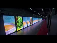 640*1280mm Display LED a doppio lato Outdoor Street Pole Led Screen For You