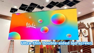 Display LED bifacciale ultra sottile