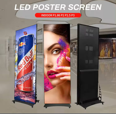 Digital Led Poster Screen 640x1920mm Standing Led Display