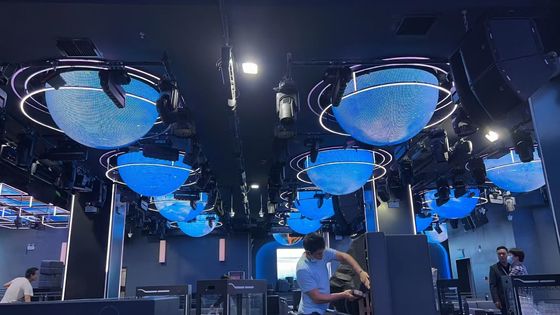 Customized Ball Globe Spherical Led Display Screen 1m 3m 4m 5m OEM