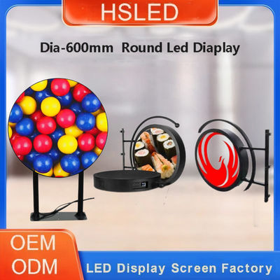 Round Led Display P4.28 dia-600mm Double Sided Circular LED Display